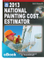 2013 National Painting Cost Estimator eBook (PDF)