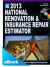 2013 National Renovation & Insurance Repair Estimator eBook (PDF)