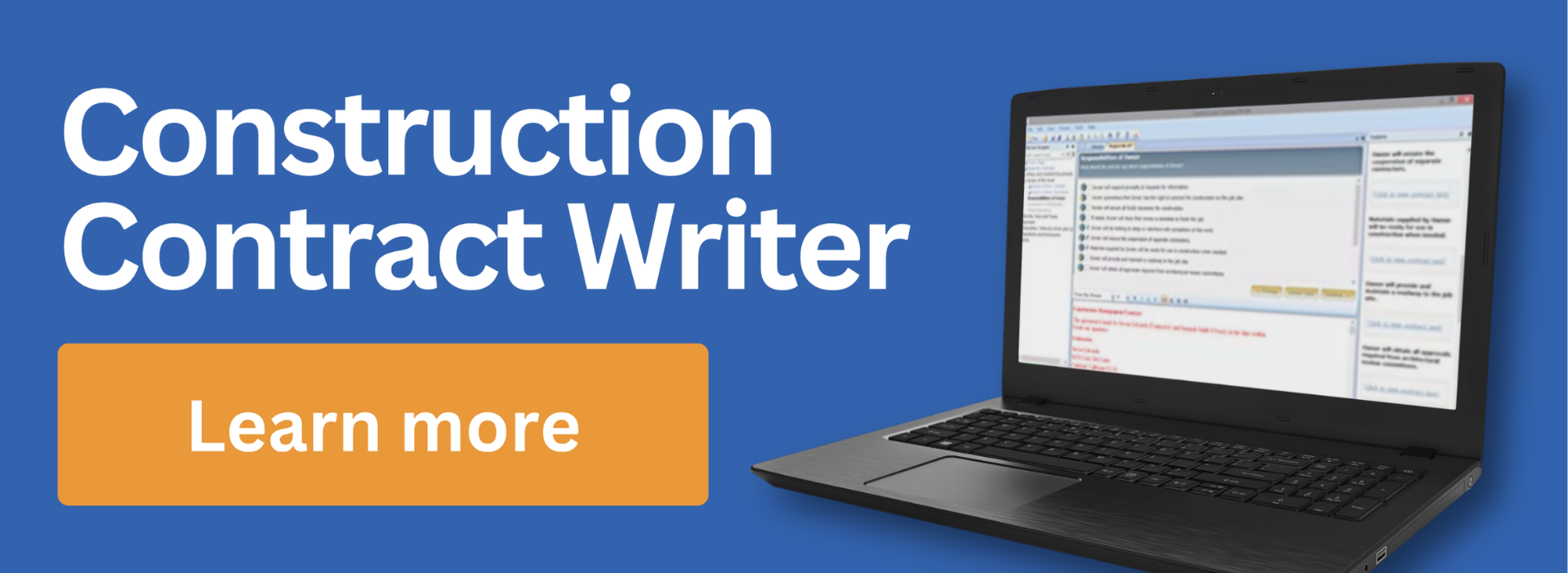 Construction Contract Writer