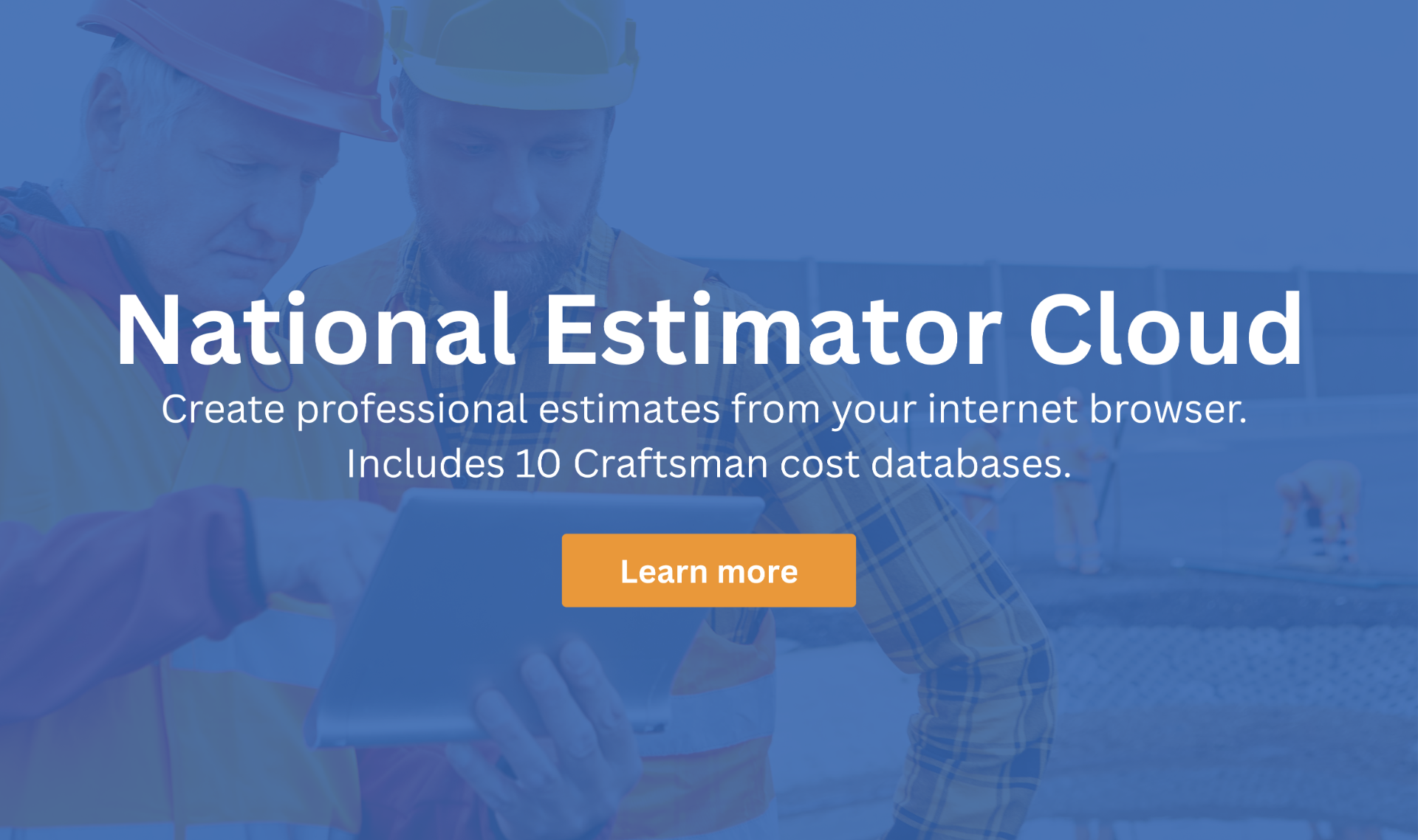 Craftsman National Estimator Cloud